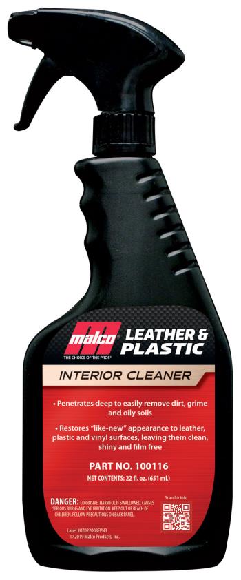 MALCO LEATHER AND PLASTIC CLEANER
