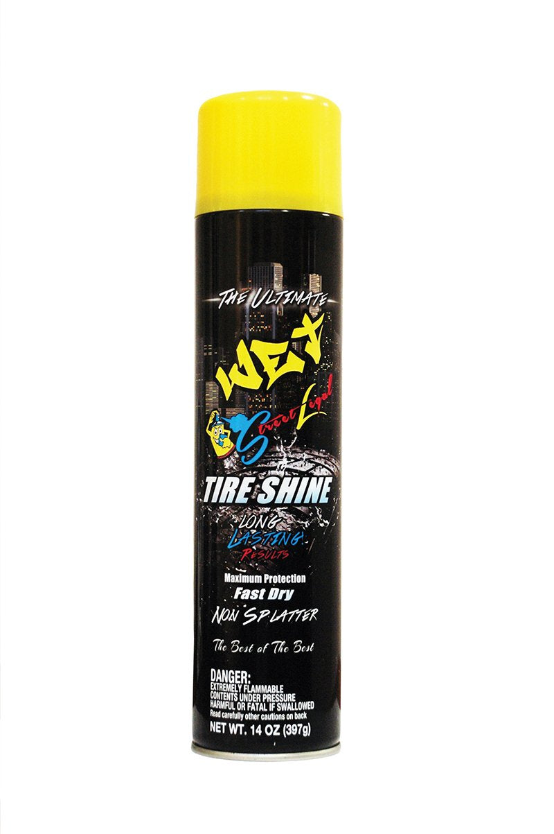 STREET LEGAL ULTIMATE WET TIRE SHINE AEROSOL 14OZ